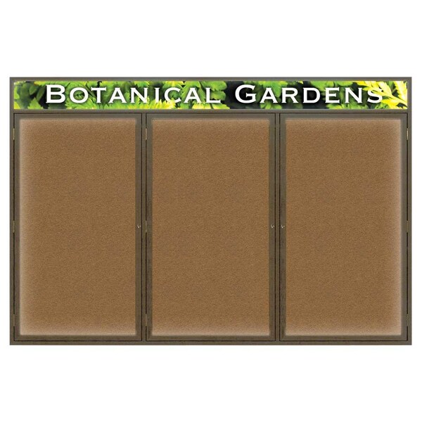 Open Faced Traditional Rounded Corkboard